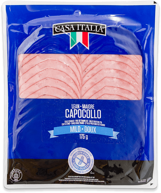 Casa Italia Capocollo Sliced Jan K. Overweel
