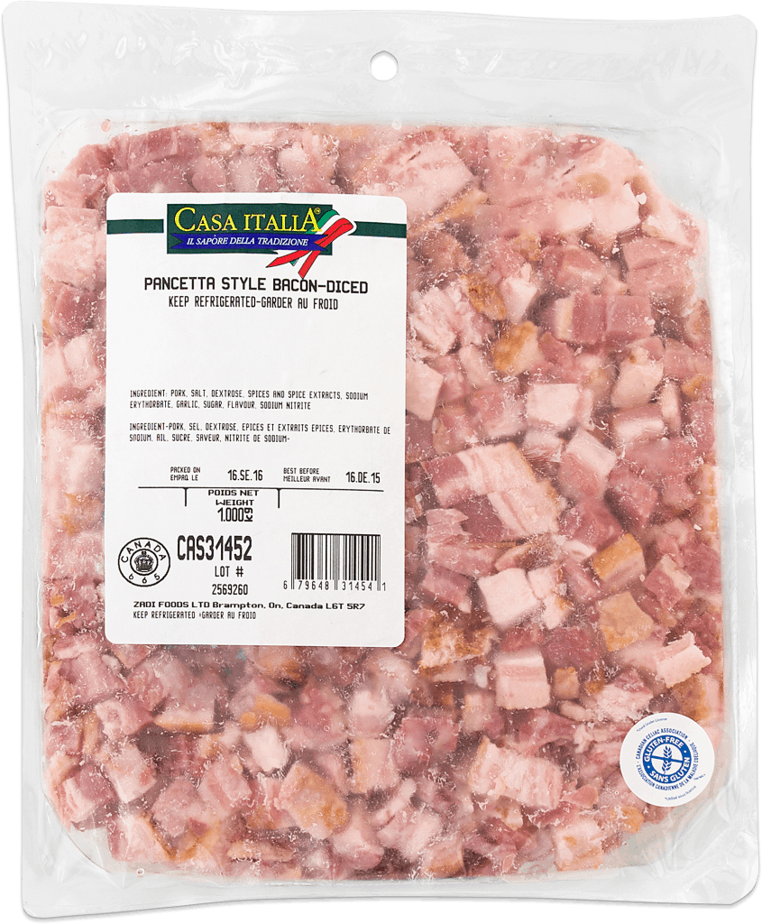 Casa Italia Pancetta Diced Bulk Jan K. Overweel