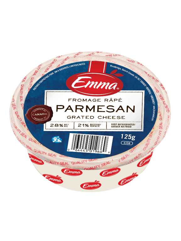 Emma Grated 100 Parmesan Tubs Jan K. Overweel