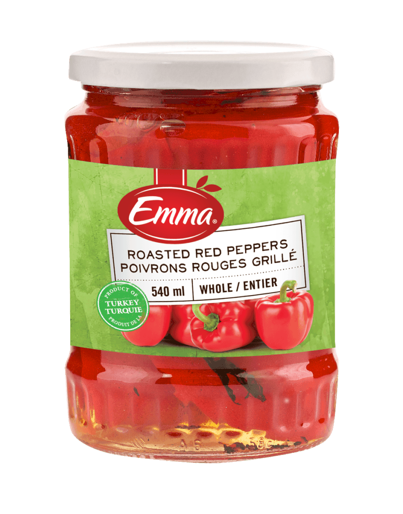 Emma Roasted Red Peppers Glass Jar Jan K. Overweel