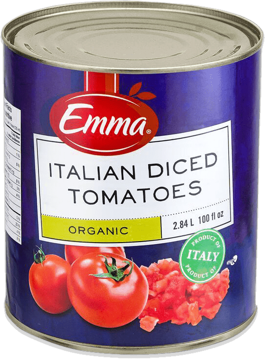 Emma Organic Italian Diced Tomatoes Jan K. Overweel